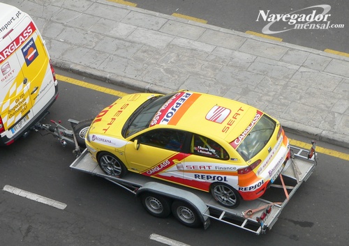  Mensal Chegada dos carros ao Porto do Funchal Rali Vinho Madeira